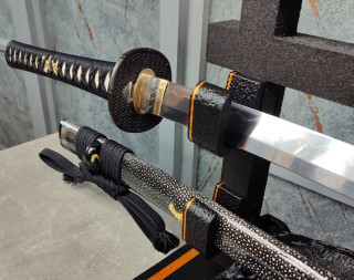 Munenori Daimjó Katana Black San-mai gitae