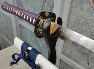 Munenori Purple Katana - samurajský meč