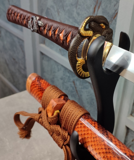Munenori Snake King Katana San-mai gitae- samurajský meč