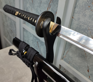 Munenori Heavy Target Katana 9260 steel with bo-hi - samurajský meč