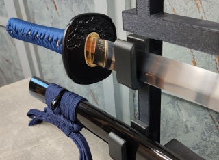 Kojiro Water Dragon Katana with bo-hi blue - samurajský meč